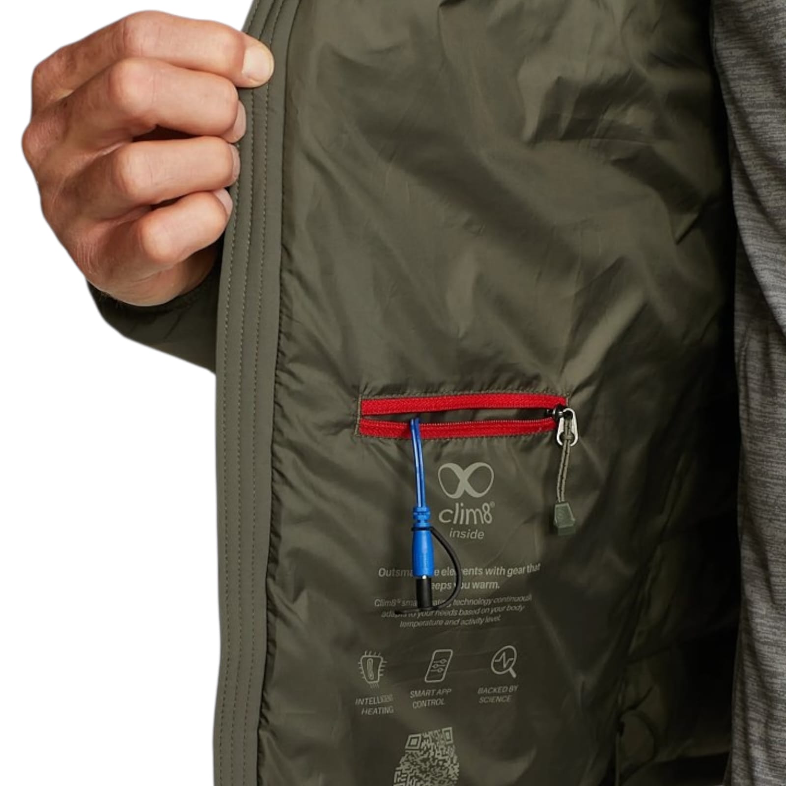 Chaqueta Eddie Bauer Radiator Heated Down