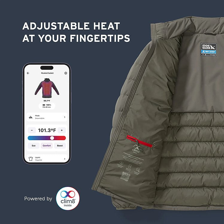 Chaqueta Eddie Bauer Radiator Heated Down